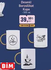 DESENLİ BOROSİLİKAT KUPA ~300 ML